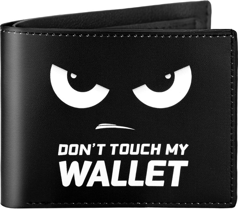 Fonwill Teen Boys Wallet, Birthday Gift for 5 6 7 8 9 10 11 12 Year Old Boys, Cool Bifold Rfid Blocking Leather Wallet With Coin Pocket ID Window, Christmas Birthday Gift for Boy Girls Teen 3-14 Ages - Image 1